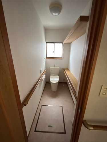 1階トイレ洋式（2024年2月撮影）