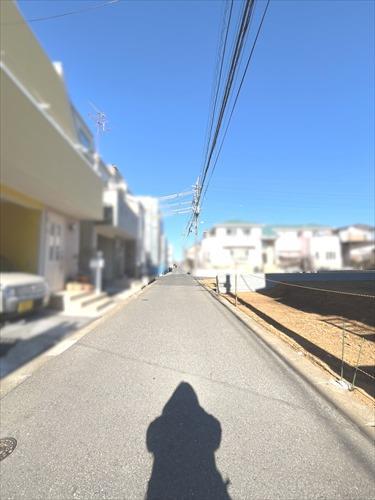 前面道路(2025年1月撮影) 前面道路(2025年1月撮影)