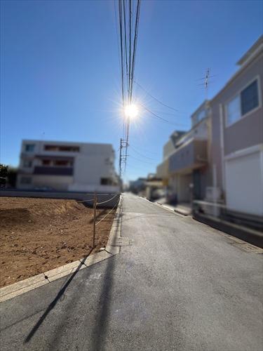 前面道路(2025年1月撮影) 前面道路(2025年1月撮影)