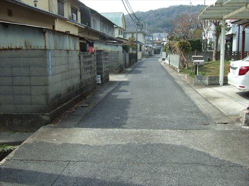 南側道路東側から撮影2022年3月撮影 南側道路東側から撮影2022年3月撮影